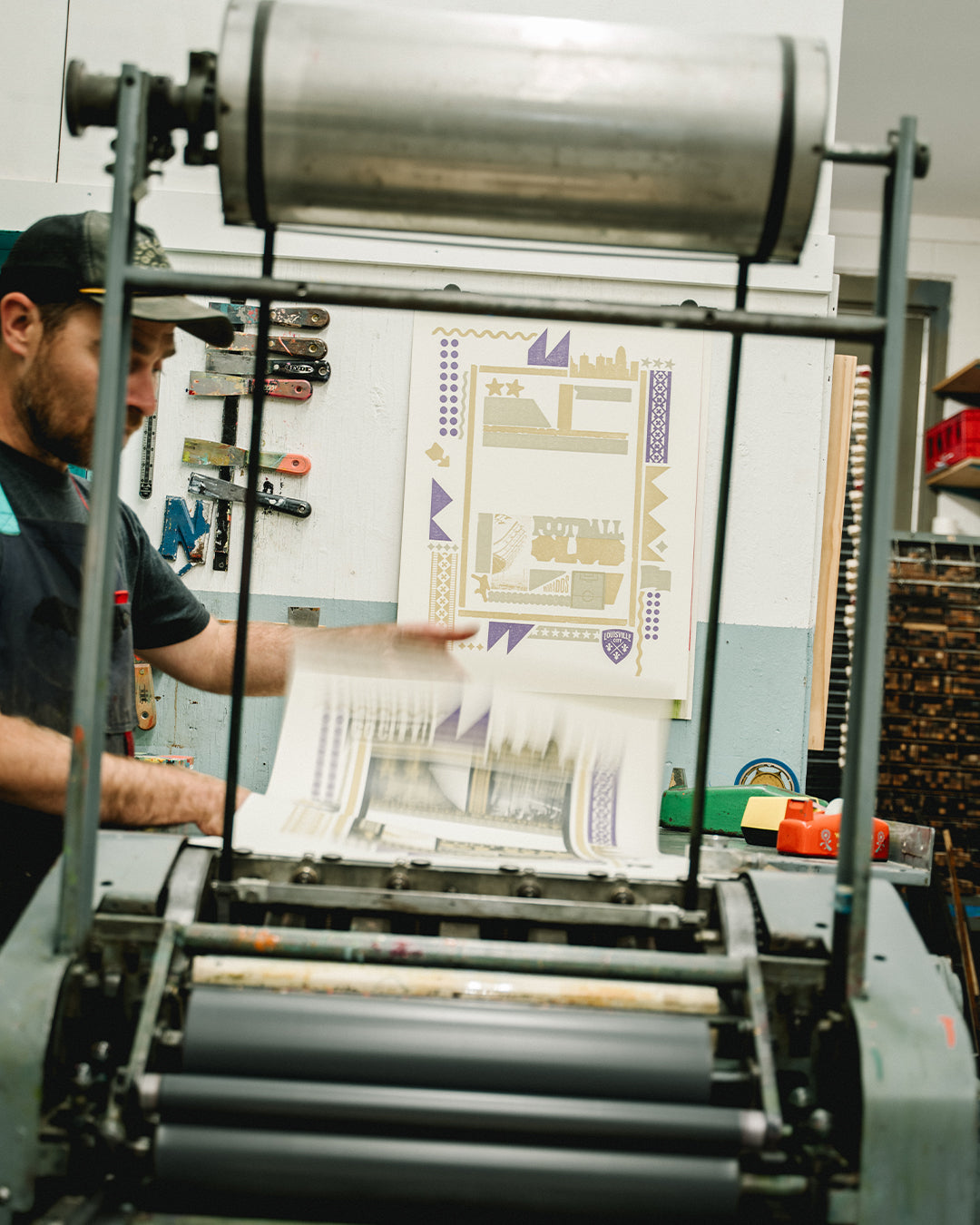 LouCity Special Edition Brad Vetter Design Poster Print