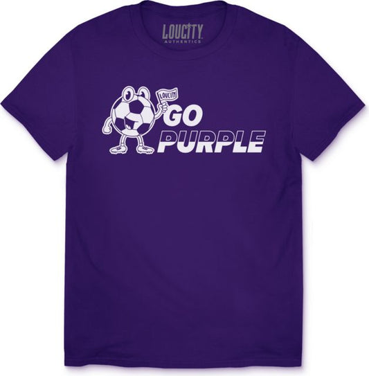 Louisville City Go Purple Youth S/S T-Shirt Purple