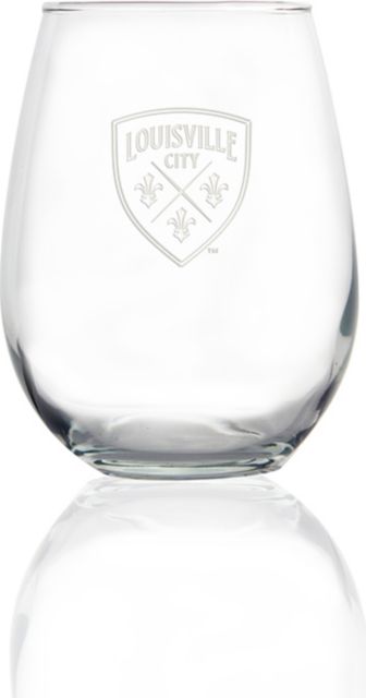Louisville City Stemless Wine Glass