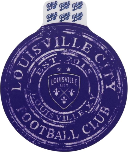 LouCity Coffee Ring Sticker