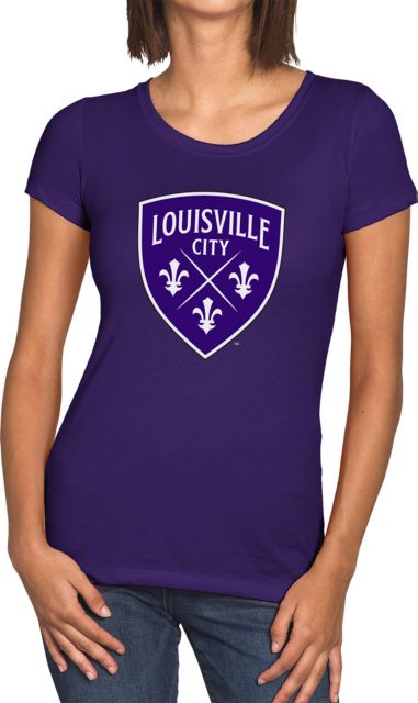 Louisville City Football Club Primary Logo WOMEN’S CREW S/S T-SHIRT