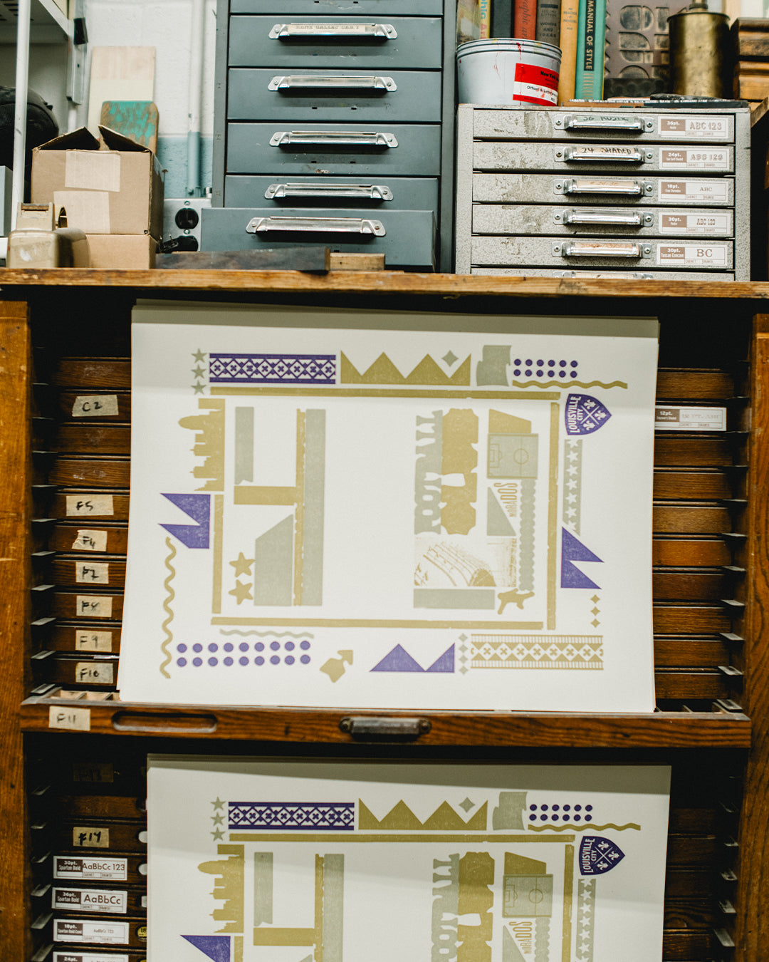 LouCity Special Edition Brad Vetter Design Poster Print