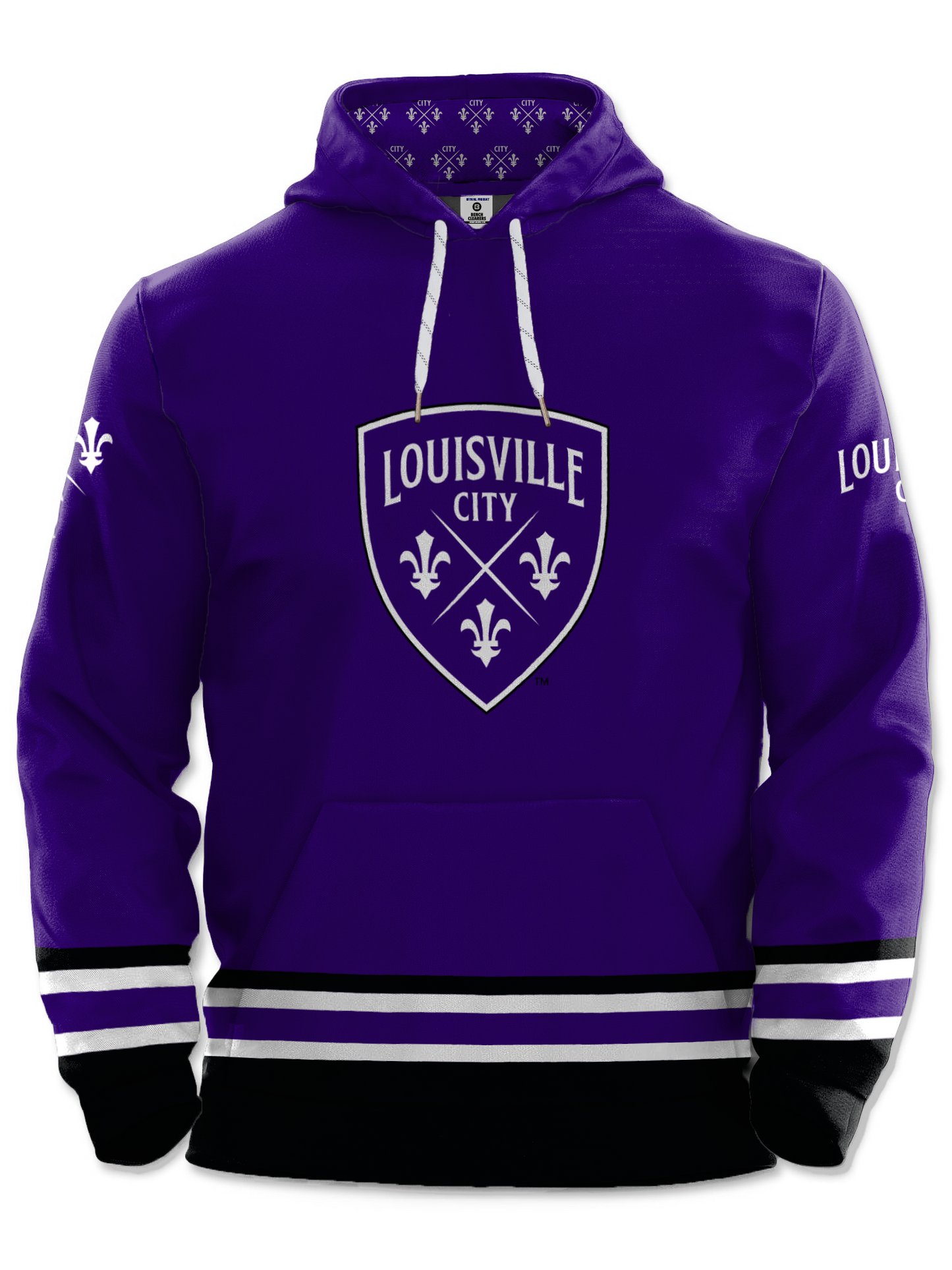 LouCity Alternate Premier Sublimated Hooded Sweatshirt (Read Description)