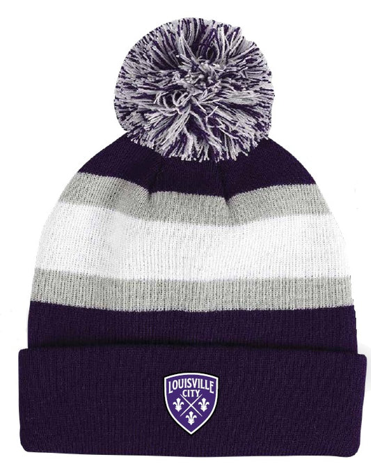 LouCity Trinity Pom Beanie