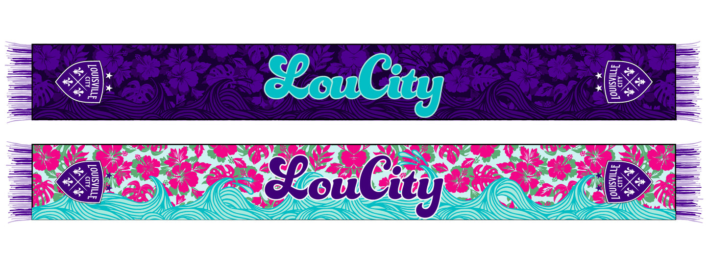 LouCity Hawaiian Summer Weight Scarf