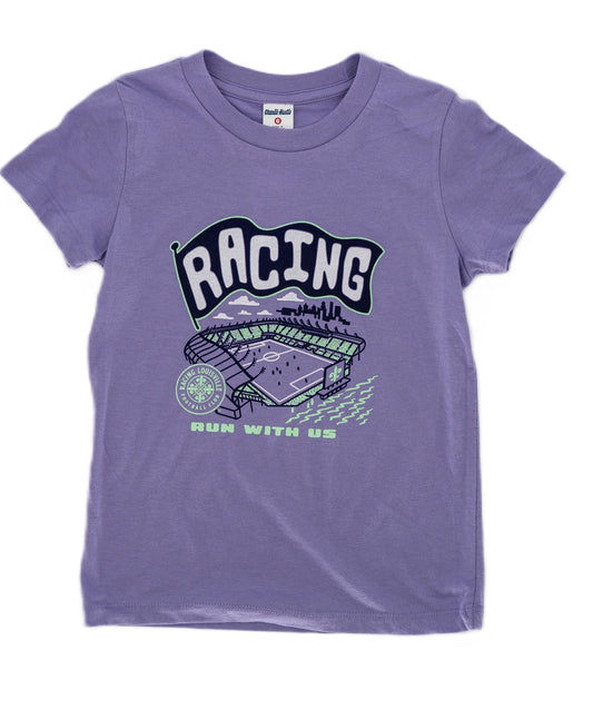 Racing Youth Flag Over Lynn T-shirt