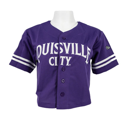 LouCity Women's Cropped Baseball Top