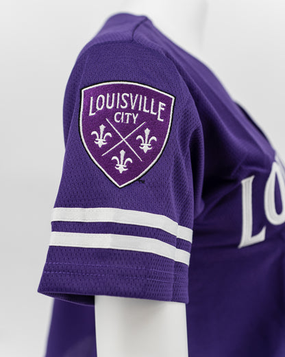LouCity Women's Cropped Baseball Top