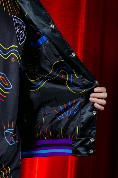 LouCity x My Morning Jacket Satin Bomber Jacket