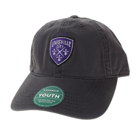LouCity Youth Primary Logo Relaxed Twill Hat