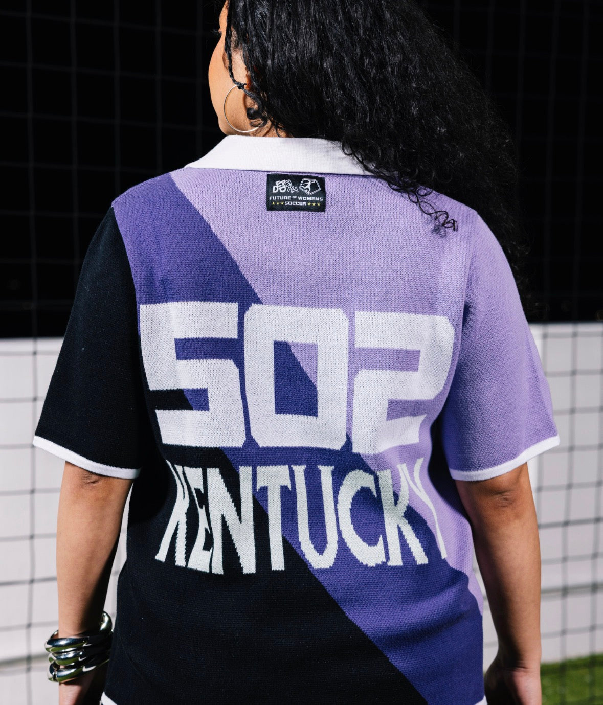 Racing Dead Dirt by Domo Wells Jacquard Rugby Sweater