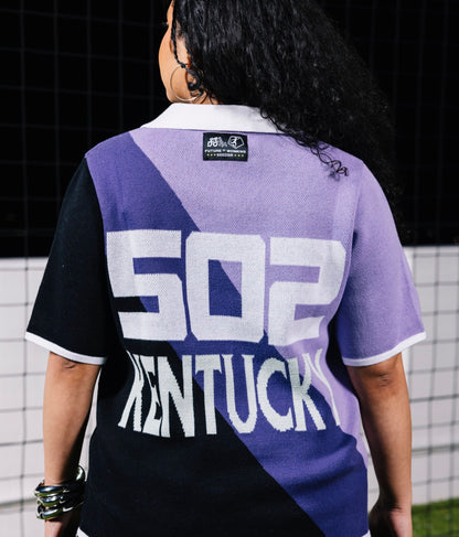 Racing Dead Dirt by Domo Wells Jacquard Rugby Sweater