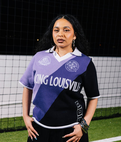 Racing Dead Dirt by Domo Wells Jacquard Rugby Sweater