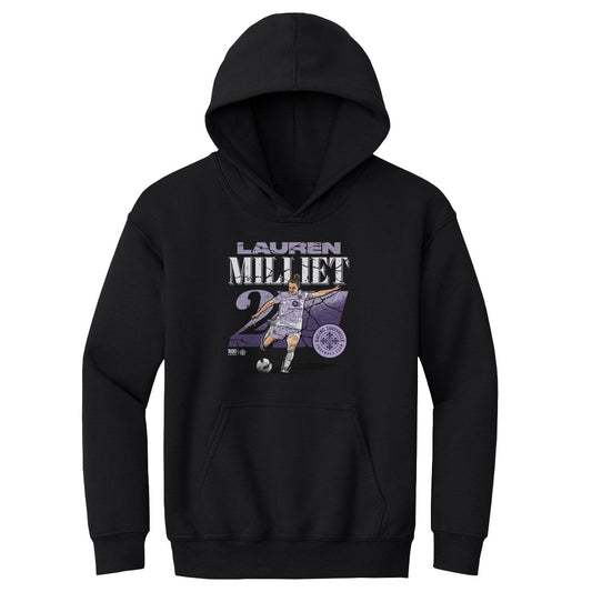 Racing Youth Lauren Millet Cracked Number Hooded Sweatshirt (See Description)