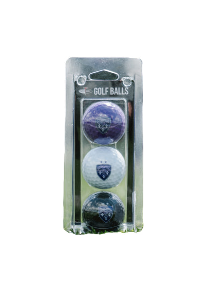 LouCity Golf Ball 3-Pack Set