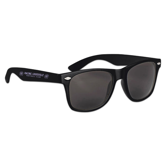 Racing Wayfarer Wordmark Sunglasses