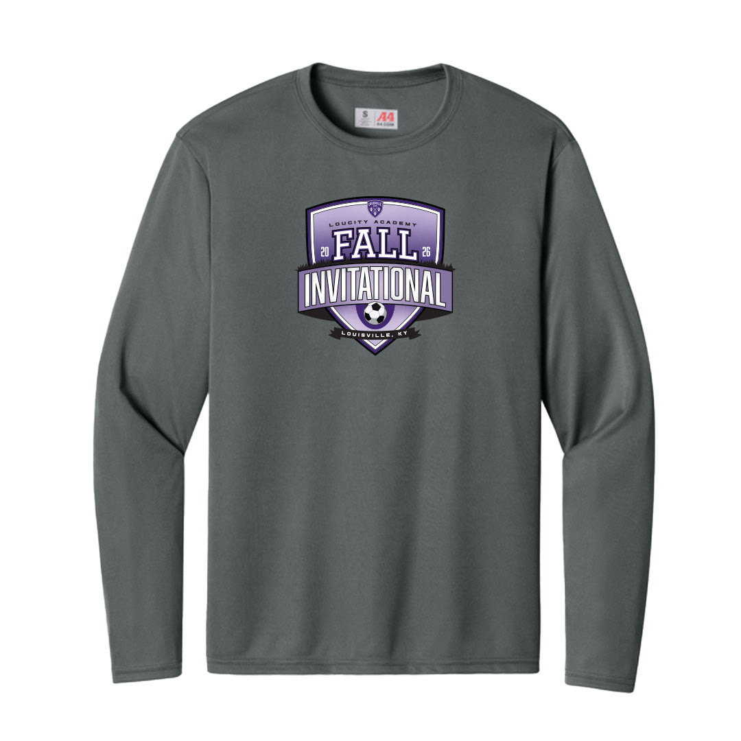 LouCity Academy Fall Invitational Long Sleeve Performance T-shirt