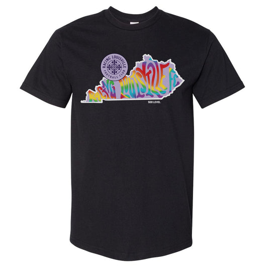Racing Groovy Pride State Heavyweight T-shirt ALLOW 4-7 BUSINESS DAYS FOR DELIVERY