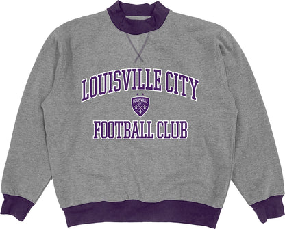 LouCity Fleece Mockneck Crewneck Sweatshirt