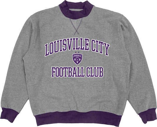 LouCity Fleece Mockneck Crewneck Sweatshirt