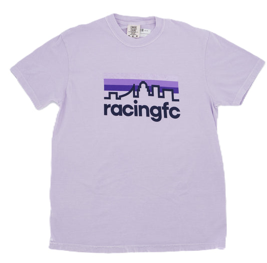 Racing Cityscape Heavyweight T-shirt