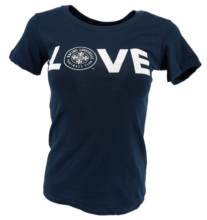 Racing Louisville Team Love WOMEN’S CREW S/S T-SHIRT