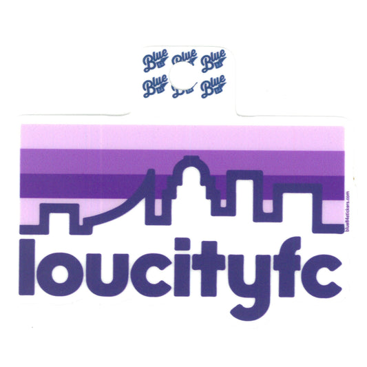 LouCity City Scape Sticker