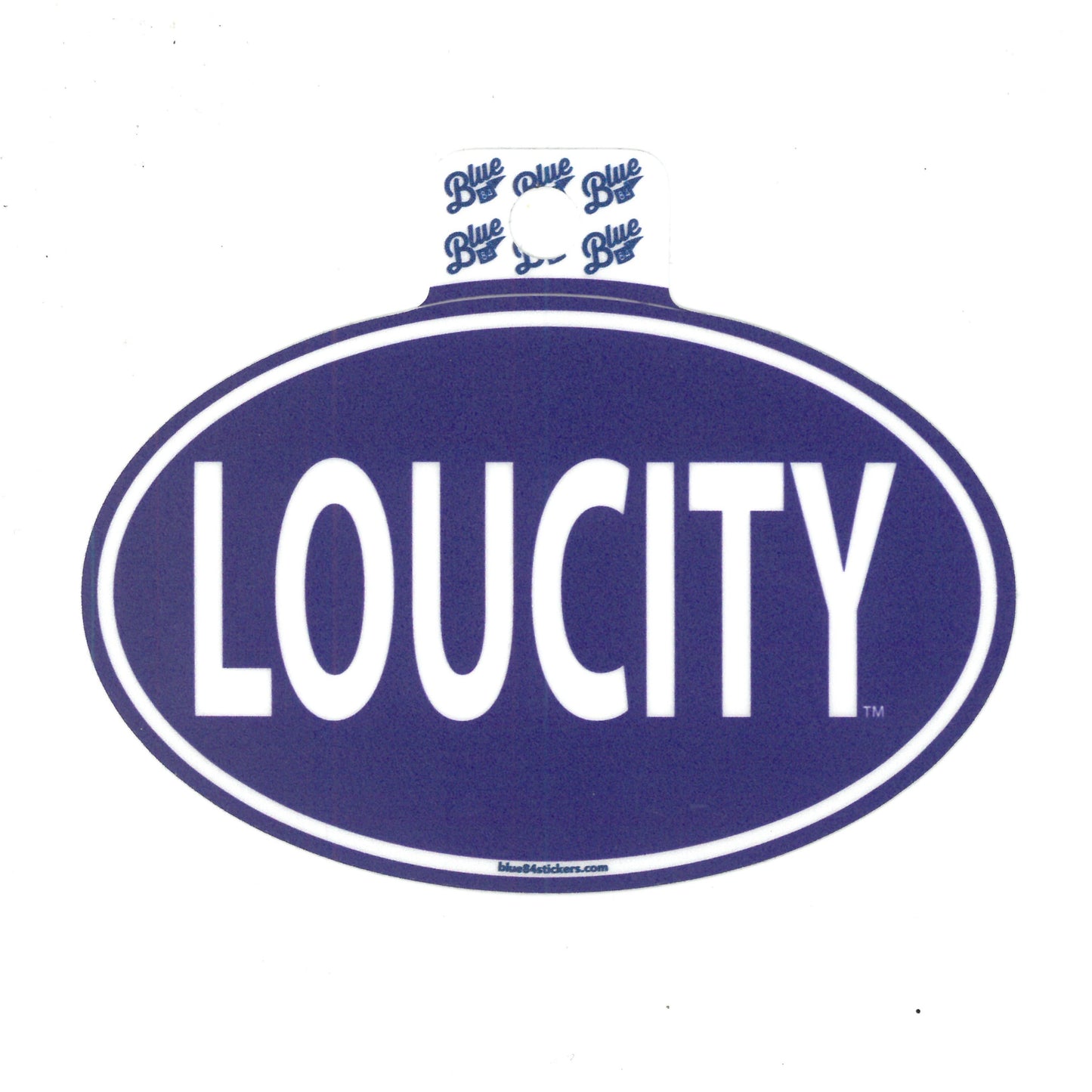 LouCity Euro Sticker