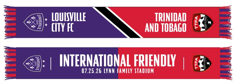 LouCity v Trinidad & Tobago Summer Weight Matchup Scarf PREORDER!