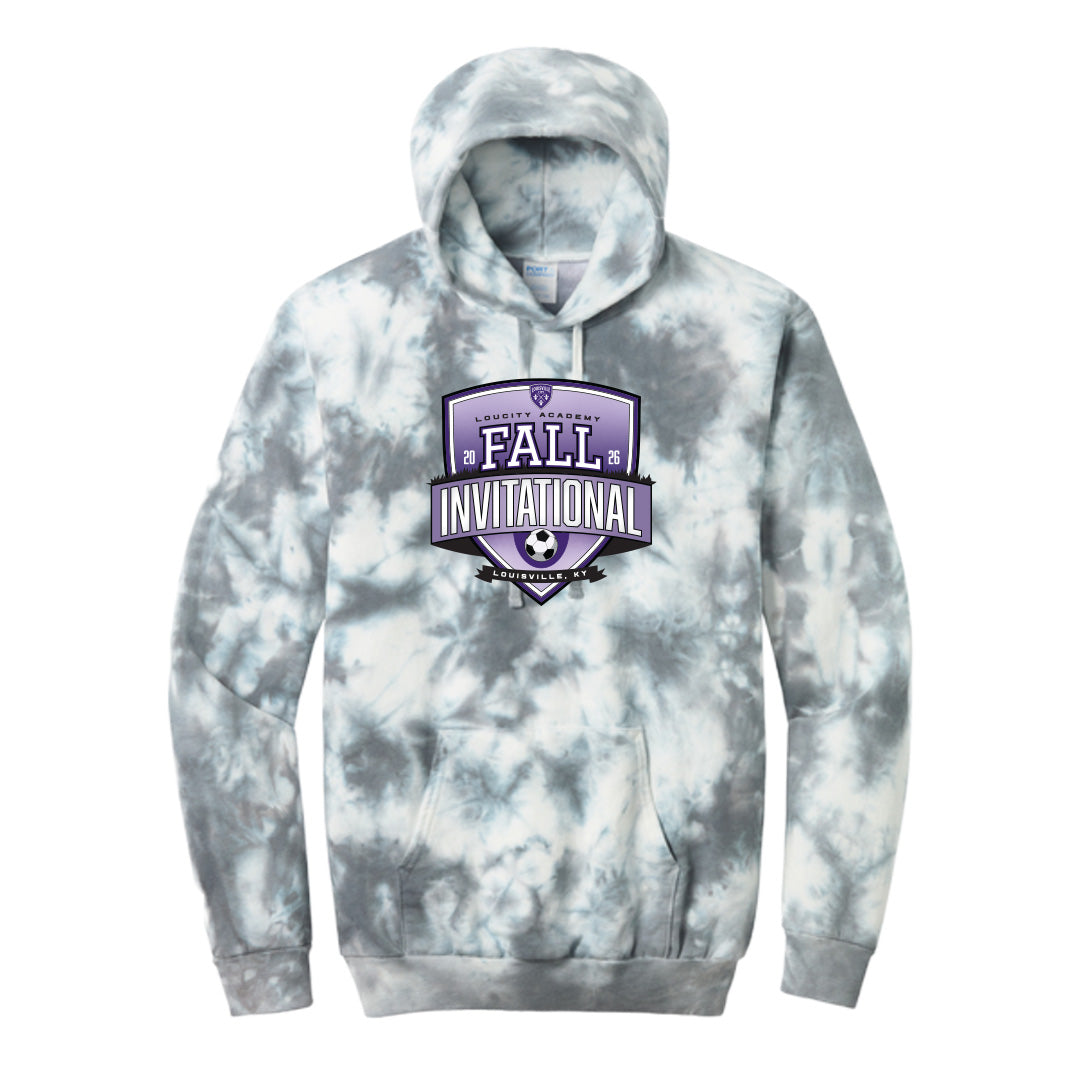 LouCity Academy Fall Invitational Tie Dye Hooded Sweatshirt