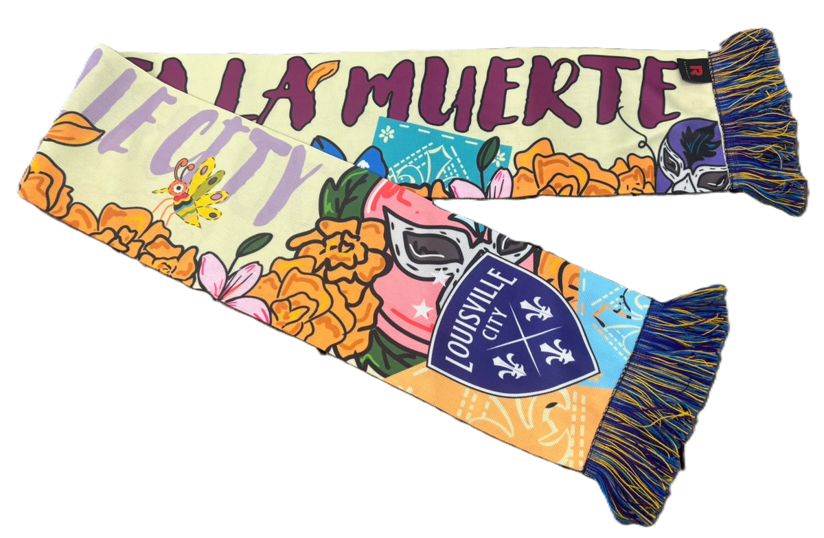 LouCity La Muerte Noche Latina Summer Weight Scarf