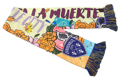 LouCity La Muerte Noche Latina Summer Weight Scarf