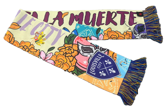 LouCity La Muerte Noche Latina Summer Weight Scarf