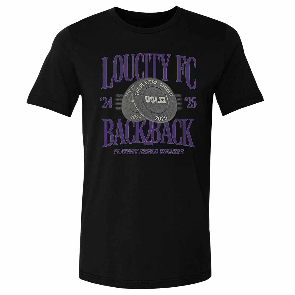 LouCity 2025 Players' Shield B2B Champions T-shirt