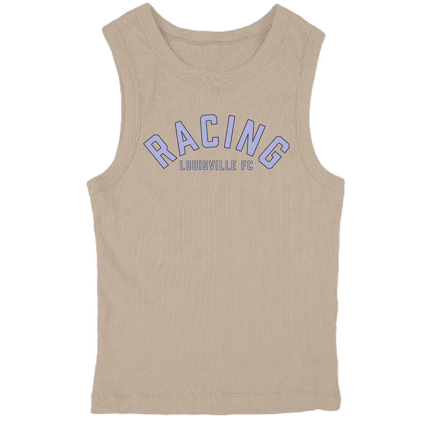 Racing Women's Arch Ribbed Racerback Tank Top