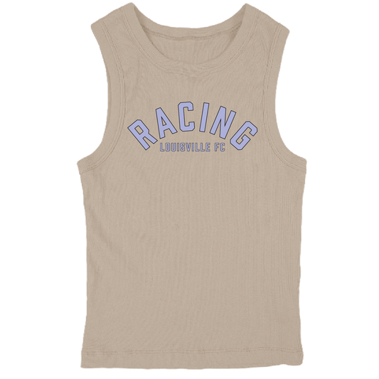 Racing Women's Arch Ribbed Racerback Tank Top