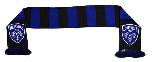 LouCity 2023 Classic Bars Traditional Knit Scarf