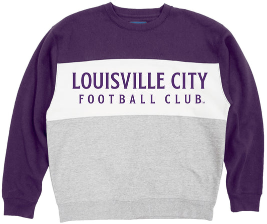 LouCity Colorblock Crewneck Sweatshirt