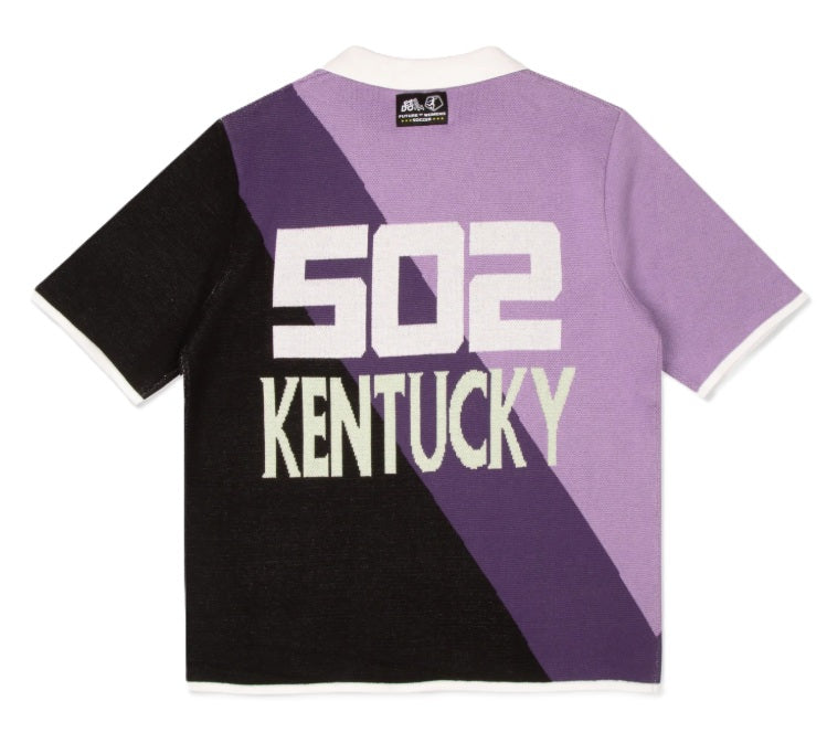 Racing Dead Dirt by Domo Wells Jacquard Rugby Sweater