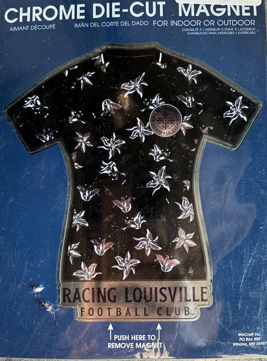 Racing Louisville Inaugural Home Kit Chrome Magnet
