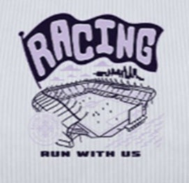 Racing Women's Flag Over Stadium Ribbed Tank Top