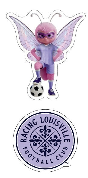 Racing Float Acrylic 2 Pack Magnet