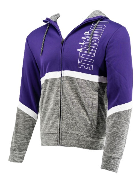 LouCity The Gang Full Zip Poly Hooded Sweatshirt