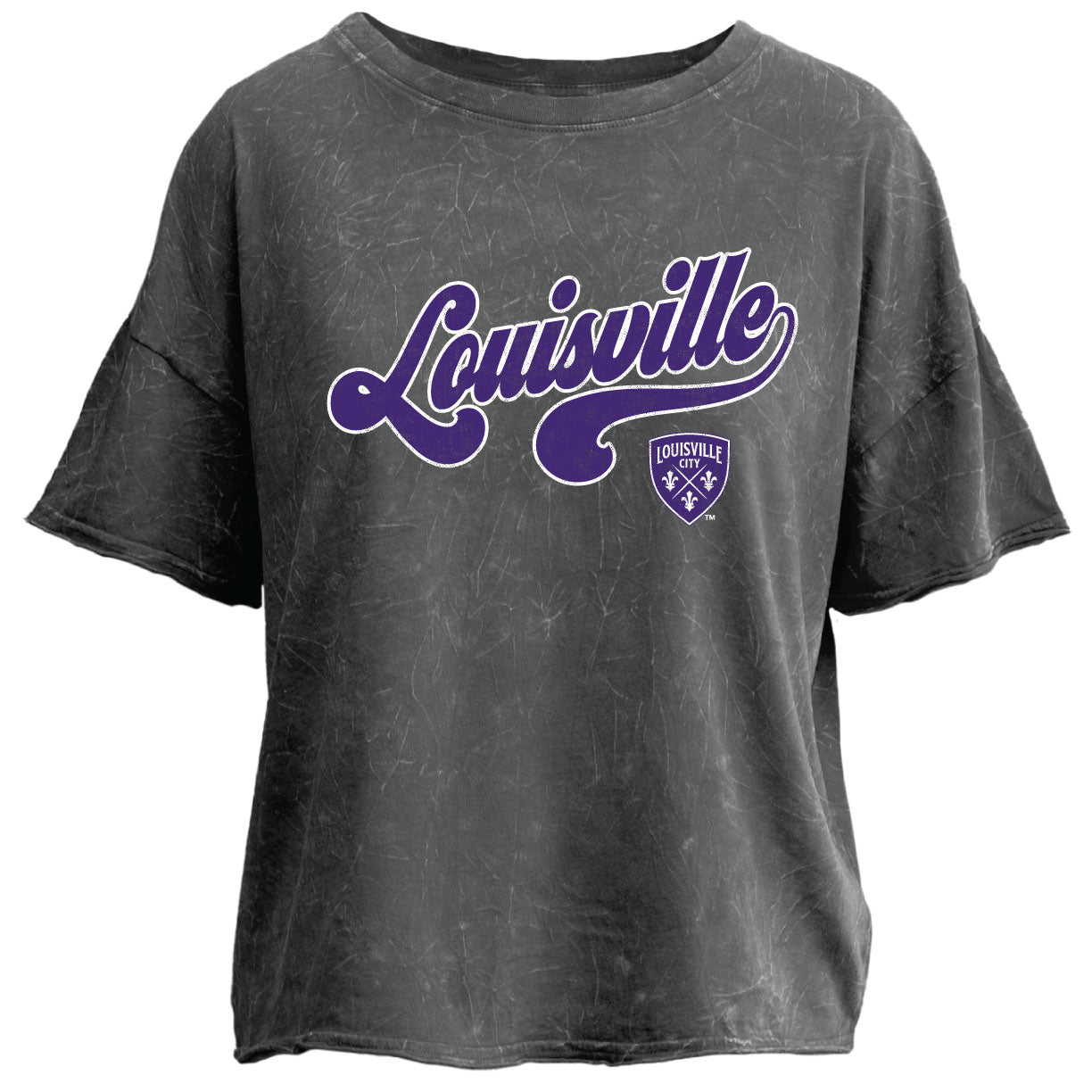 LouCity Women's Kismet Krinkle Tee