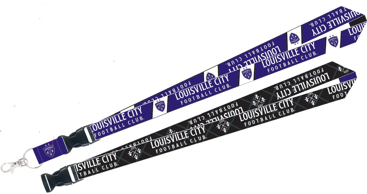 LouCity Reversible Detachable Lanyard