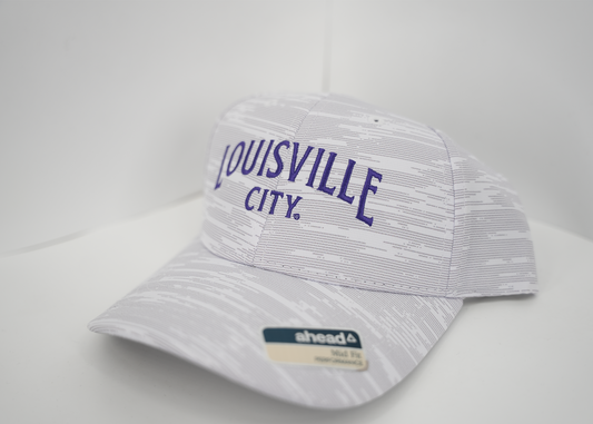 Louisville City Word Mark Streaker Hat