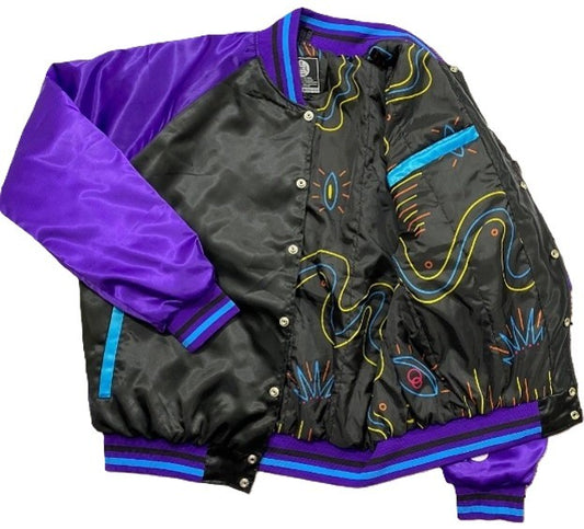 LouCity x My Morning Jacket Satin Bomber Jacket