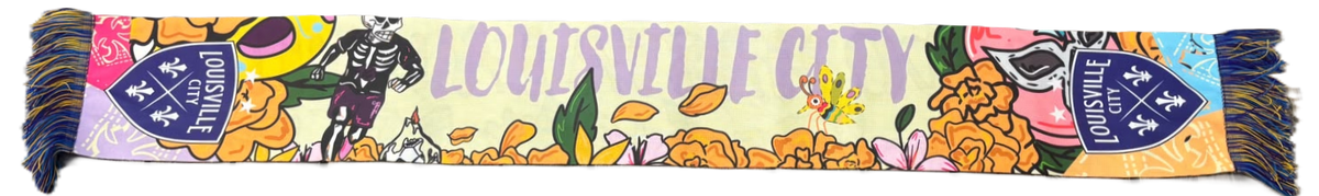 LouCity La Muerte Noche Latina Summer Weight Scarf