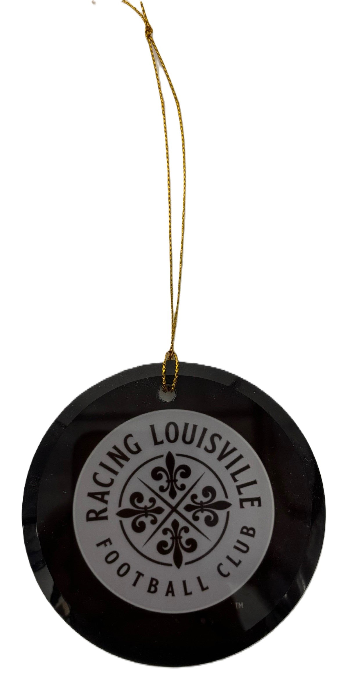 Racing Lou Frosted Glass Ornament PURPLE