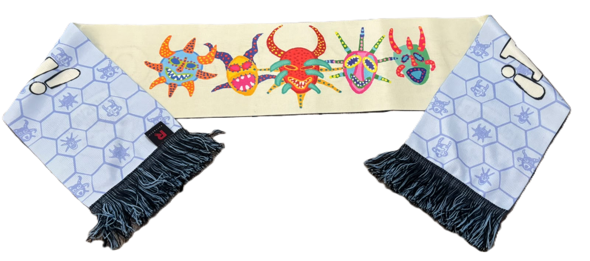LouCity Pa'lante Noche Latina Summer Weight Scarf